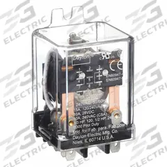 DAYTON Flange Mount Relay: Surface (Side Flange) Mounted, 240V AC, DPDT, 8 Pins/Terminals (MPN 5YP90). Key specifications — Brand: DAYTON; Mounting Style: Side Flange; Electrical Connection: Plug-In Terminal; Manufacturer Part Number: 5YP90; Series: Dayton.