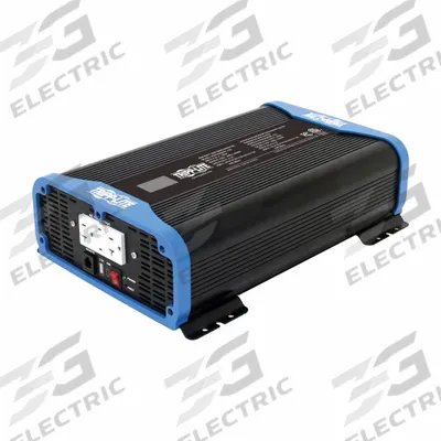 EATON TRIPP LITE Power Inverter: Pure Sine Wave, 2 USB Ports, 2,000 W Continuous Output Power - Inverters