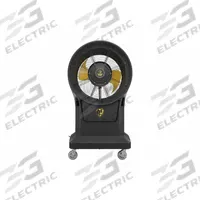 BIG ASS FANS Portable Misting Cooler: 400 sq ft to 2,725 sq ft, 120V AC (MPN F-TOR1-3001). Key specifications — Voltage: 120V AC; Brand: BIG ASS FANS.