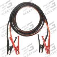 WESTWARD Booster Cable: Crimped, 4 AWG, Spring Clamp Grip, 16 ft Cable Lg, Black/Orange (MPN 5RXG3). Key specifications — Cable Connection Type: Crimped; Cable Wire Gauge: 4 AWG; Jaw Type: Spring Clamp Grip; Cable Jacket Color: Orange; Brand: WESTWARD.