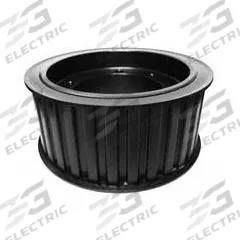 APPROVED VENDOR Timing Belt Pulley: Trapezoidal, Bushed, For H Timing Belt Section, For 2 in Belt Wd (MPN QD30H200). Key specifications — Brand: APPROVED VENDOR; Tooth Profile: Trapezoidal; Finish: Black Oxide; For Bushing Type: Quick Detachable.