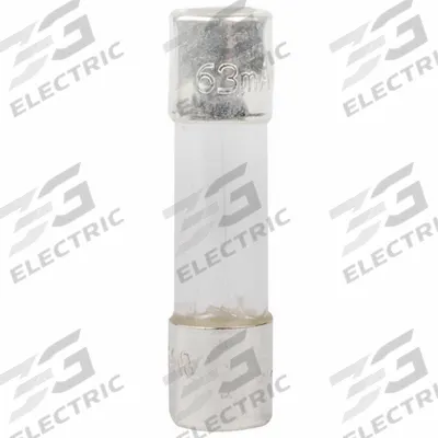 BUSSMANN Fuse: GMA Series, Fast-Acting, 60 mA, 250 V AC - Fast-Acting Cylindrical Fuses