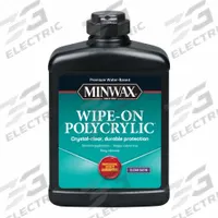 MINWAX Finish: Varnish, Interior, Water, 1 pt Container Size, Wood, Satin, Clear, Clear, Wipe-On (MPN 409170000). Key specifications — Brand: MINWAX; Transparency: Clear; Use Location: Interior; Sheen: Satin; Sub-Brand: Wipe-On; Color: Clear.