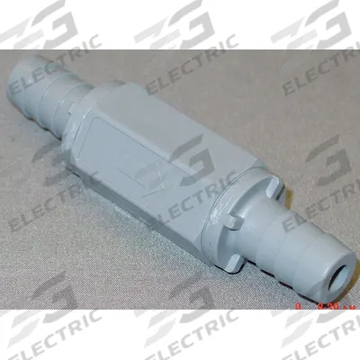 APPROVED VENDOR Ball Cone Spring Check Valve: Ball, Inline Valve Body, PVC, 1/2 in Pipe Size - PVC Ball Check Valves