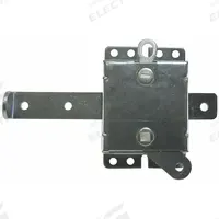 AMERICAN GARAGE DOOR SUPPLY Slide Lock: Bolting, 1 in Overall Dp, 4 5/8 in Base Lg, 3 1/4 in Base Wd (MPN LI3). Key specifications — Brand: AMERICAN GARAGE DOOR SUPPLY; Lock Type: Bolting; Product Type: Slide Lock.