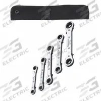 WESTWARD Box End Wrench Set: Alloy Steel, Chrome, 5 Tools, 7 mm to 7 mm Range of Head Sizes (MPN 54DG39). Key specifications — attr324927: WESTWARD; attr309452: Canvas Pouch; attr309451: Yes; attr309461: Chrome; attr309460: Alloy Steel; attr309463: No; attr309449: 7 mm to 7 mm.