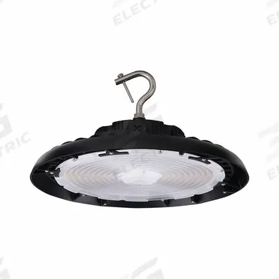 DAYBRITE Selectable Round High Bay: 37 lm, 3500K/4000K/5000K, 25 ft – 50 ft Mounting Ht - Round LED Bay Lights