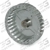 Blower Wheel: Forward-Curved, 7 1/8 in Dia, 4 in W, CCW Closed End, Steel Wheel, 1 Inlets, Convex (MPN B712-400HS L). Key specifications — Manufacturer Part Number: B712-400HS L; Brand: REVCOR; Product Type: Blower Wheel; Rotation: CCW Closed End.