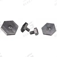 MITEE-BITE Adjustable Fixture Clamp: Steel, Smooth Face, 0.9449 in to 1.1417 in Clamping Range (MPN 90130). Key specifications — Brand: MITEE-BITE PRODUCTS INC; Manufacturer Part Number: 90130; Clamping Range from Centerline: 0.9449 in to 1.1417 in.