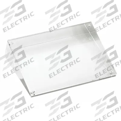 TABLECRAFT PRODUCTS Card Holder: Acrylic, Clear, 1 3/8 in Overall Wd, 6 in Overall Lg (MPN ACHS46) - Furnishings, Appliances and Hospitality
