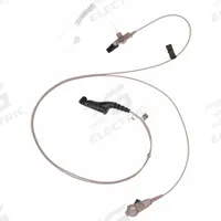 MOTOROLA Earpiece: Fits Motorola, For APX Series, Earbud, Push To Talk, Clear, 2 Wires, PMLN6130A. Key specifications — attr921008: APX; attr921002: Yes; attr920998: PMLN6130A; attr921012: MOTOROLA.