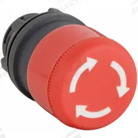 DAYTON Mushroom Head Push Button: Red, 22 mm Mounting Size, Non-Metallic, Maintained (MPN 30G117). Key specifications — Brand: DAYTON; Action: Maintained; Series: Dayton; Push Button Material Type: Non-Metallic.