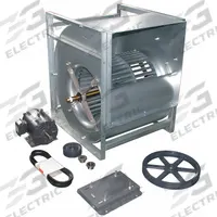 Blower: 22 in Wheel Dia, Belt Drive, Includes Drive Pack, 7 1/2 hp, 208-230/460V AC, 3 Ph (MPN 7J524). Key specifications — Brand: DAYTON; Motor Housing Design: Totally Enclosed Motor; Nominal Voltage: 208-230/460V AC.