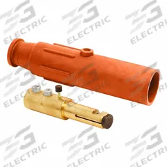 Single Pole Inline: Male, Orange, 600V AC/600V DC, 600 A, Double Set Screw Termination, 17 Series (MPN 17D22-SO). Key specifications — Gender: Male; Series: 17; Brand: LEVITON.