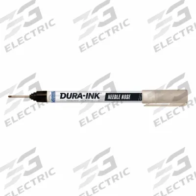 MARKAL Ink Industrial Marker: 1/16 in Tip Wd, Bullet, Black, Std Actuation Style - Precision Needle-Point Ink Markers