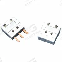 OMEGA Temperature Probe Connectors & Adapters: Jack, For Type J Thermocouple Type, Mini Jack (MPN MTP-J-F). Key specifications — Includes Clamp: No Clamp Included; Includes Write-On Window: No Write-On Window Included; Product Type: Jack; Contact Material: Constantan; Connector Type: Mini Jack; Brand: OMEGA; Color: Black; Body Material: Glass-Filled Nylon.