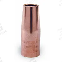 LINCOLN ELECTRIC Nozzle: 3/8 in, Tapered, Fixed Recessed (MPN KP21T-37). Key specifications — Manufacturer Part Number: KP21T-37; Nozzle to Tip Relationship: Fixed Recessed; For Contact Tip Series: Magnum 100A; Brand: LINCOLN ELECTRIC.