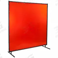 STEINER Welding Screens: Vinyl, 6 ft Ht, 8 ft Wd, Orange, 3/4 in Frame, Orange (MPN 548-6X8). Key specifications — Brand: STEINER; Screen Material Type: Vinyl.