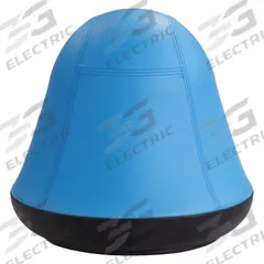 SAFCO PRODUCTS Ball Chair: 16 3/4 in Max Overall Ht, 17 in Overall Wd, Swivel, Baby Blue, CPSIA (MPN 4761BUV). Key specifications — attr987191: CPSIA.