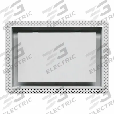 FITTES Wall/Ceiling Register: Wall, 10 3/4 in H, 14 7/8 in W, Decorative, Uncoated - Sidewall/Ceiling Registers