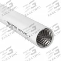 Liquid-Tight Flex Metal Conduit: 2 in Trade Size, White, 50 ft Nominal Lg, SZ (MPN SZ07-24-00). Key specifications — Conduit Color: White; Brand: AFC; Series: SZ.