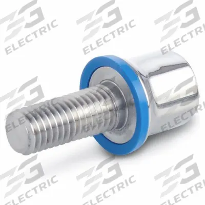 JW WINCO Hygienic Hex Head Screws: Stainless Steel, Fully Threaded, M5, 10 mm Fastener Lg - Hygienic Flanged Hex Head Bolts with Sealing Washer