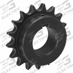 TSUBAKI Single Strand Sprocket: 50, For 5/8 in Chain Pitch, 1 1/2 in Bore Dia, 17 Teeth, Steel (MPN 50B17F-1H). Key specifications — Brand: TSUBAKI.