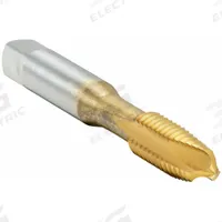 CHICAGO-LATROBE Spiral Point Tap: 5/8"-11 UNC, H5 / 2B-3B, 3 Flute, Plug Chamfer (MPN 357930)