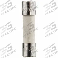 BUSSMANN Fuse: S505 Series, Time-Delay, 500 mA, 250 V AC, Non-Indicating, 5 mm x 20 mm (MPN BK/S505-500-R). Key specifications — Brand: BUSSMANN; Series: S505; Equivalent Fuse Series: S505, 477, & GSF.