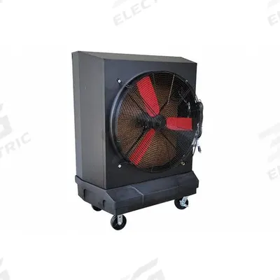SKYBLADE Portable Evaporative Cooler: 3,200 sq ft – 3,200 sq ft, 5-15P, 115V AC - Portable Evaporative Coolers