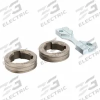LINCOLN ELECTRIC Drive Roll & Inlet Guide Kit: 2-Roll, 0.045 in, V-Groove (MPN KP1696-1). Key specifications — For Welder Series: Power MIG 216; For Wire Feeder Series: LN-25 Pro; For Wire Type: Solid; Brand: LINCOLN ELECTRIC; Manufacturer Part Number: KP1696-1.