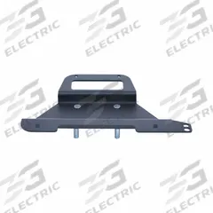 GAMBER-JOHNSON Device Mount: Device Mount, Forklifts, Black, 1 in Overall Ht, 6 in Overall Wd (MPN 7160-0817). Key specifications — Product Type: Device Mount; Color: Black; Includes: 3/8 in Studs; Features: Bracket Does Not Impede Paper Feed and Printer Ports or Power Connections; Compatible Vehicle Type: Forklifts.