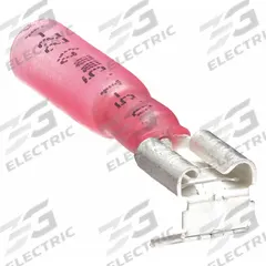 GRAINGER Wire Disconnect: Red, Heat Shrink, Partial Coverage, 0.25 in x 0.032 in Tab (MPN 31A498). Key specifications — Disconnect Type: Socket/Tab; Brand: GRAINGER.