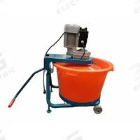 KUSHLAN PRODUCTS Corded Concrete Mixer: For use with Mortar/Stucco/Thin Set, Polyethylene Drum (MPN MM60). Key specifications — Materials For Use With: Mortar; Stucco; Thin Set; Speed Settings: Fixed; Drum Material: Polyethylene; Product Type: Concrete Mixer; Power Source: Corded; Brand: KUSHLAN PRODUCTS.