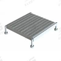 TRI-ARC Adjustable Height Work Platform: 8 in Platform Ht - Max, 24 in Platform Wd, Steel, Adj Ht (MPN WLOS524242). Key specifications — Brand: TRI-ARC; Color: Gray.