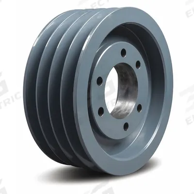 APPROVED VENDOR V-Belt Pulley: 5V1090, 4 Groove, 10.9 in OD, Bushed Bore - Bushed-Bore Cast-Iron Wedge V-Belt Pulleys