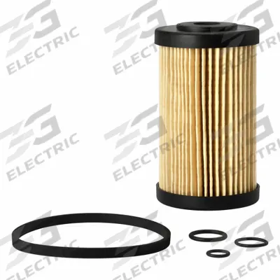 FLEETGUARD Automotive Fuel Filter: 3 1/8 in Overall Lg, 2 11/16 in Outside Dia - Cartridge Fuel Filters