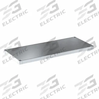 NEW AGE INDUSTRIAL Shelf: 48 in x 20 in, Solid Shelf, 400 lb Shelf Capacity, 18 ga - Shelves for Aluminum Open Metal Shelving