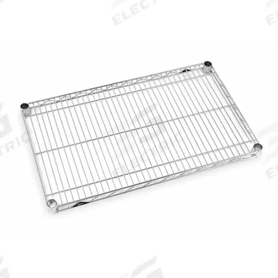 METRO Wire Shelf: 72 in x 36 in, 5 Shelves, Split Sleeve, 600 lb Load Capacity - Corrosion-Resistant Wire Shelves for Harsh Environments