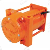 VIBCO Electric Vibrator: DC Series, 700 lbf, 12V DC, 25/13 A, 6,000 vpm, 7,000 lb Bin Wt Capacity (MPN DC-700). Key specifications — attr661947: 25/13 A; attr661979: 75 dBA; attr661970: 12V DC.
