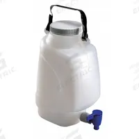 APPROVED VENDOR Carboy: 5 L, 1.32 gal, Polypropylene, 227 mm x 144 mm x 342 mm, Spigot, Colorless (MPN 7300005). Key specifications — Autoclavable: Yes; Dispenser Location: Bottom; Features: Wide Handles; Body Color: Colorless; Brand: APPROVED VENDOR; Includes Closure: Yes; Screw Closure Size: 100 mm.