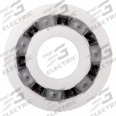 IGUS Polymer Ball Bearing: 6004, Open, 20 mm Bore, 42 mm OD, 12 mm Wd, Polymer Ring, 80°C Max Temp (MPN B6004B1E). Key specifications — System of Measurement: Metric; Bearing Industry Number: 6004.