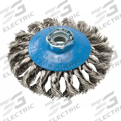 WALTER SURFACE TECHNOLOGIES Angle Grinder Grinding Wheels: Type 27, 9 in x 1/8 in x 5/8"-11 - Cool-Cutting Grinding Wheels for Carbon & Stainless Steel