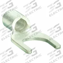 GRAINGER Fork Terminals: Bare, #10 Stud Size, 16 AWG – 14 AWG Wire Range, Std Fork, 600 V (MPN 5WHF2). Key specifications