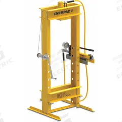 ENERPAC Hydraulic Press: Manual, H-Frame, 25 ton (MPN XLP256P392U). Key specifications — attr1088151: ENERPAC.
