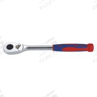 WESTWARD Hand Ratchet: Pear, Reversible, 11 1/2 in Overall Lg, Chrome, 4.3° Min Arc Swing (MPN 54RY25). Key specifications — attr1205598: Reversible; attr1205605: Quick-Release Included; attr1205626: Chrome; attr1205607: Pear; attr1205624: WESTWARD.