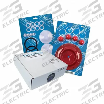 SANDPIPER Fluid End Repair Kit: Fluid End Repair Kit, 476.248.643, 2 in For Pump Size - Sandpiper Fluid-End Repair Kits