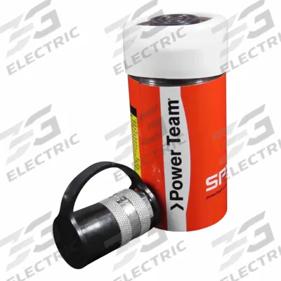 POWER TEAM Standard Hydraulic Rams: Single Acting, 15 ton Nominal Capacity - General Purpose Rams