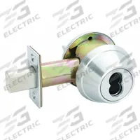 SCHLAGE Deadbolt Lock: Cylindrical, Core Not Included, SFIC, 2 1/2 in Door Thick - Max, Chrome (MPN B660BD 626). Key specifications — ADA Compliant: Yes; Brand: SCHLAGE; Cylinder Core Type: Small Format Interchangeable Core Cylinder; Finish: Satin Chromium-Plated; Keyway Type: Everest 29 S; Visual Indicator Message: No Message; Includes Core: Core Not Included; Ligature Resistance: Not Ligature-Resistant.
