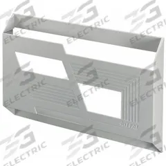 RITTAL Plastic Wiring Pocket: For Adhering to Inside Door Surface, Polystyrene, 11.3 in x 1.77 in (MPN 2513000). Key specifications — Brand: RITTAL; Accessory Type: Plastic Wiring Pocket; Application: For Adhering to Inside Door Surface; Material: Polystyrene.